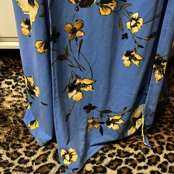 Candies halter style maxi, dress with cut out at the neckline, slits at bottom - Picture 5 of 13